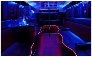 party bus interior 