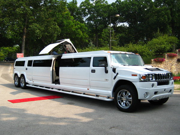 white limousine