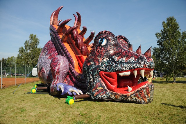 dragon bouncy castle